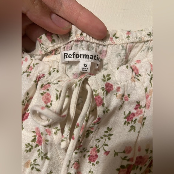 Reformation Cortese Tank Top Size 12 - Picture 6 of 10